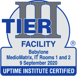 certificat tier3 Facility Advanced Mediomatrix