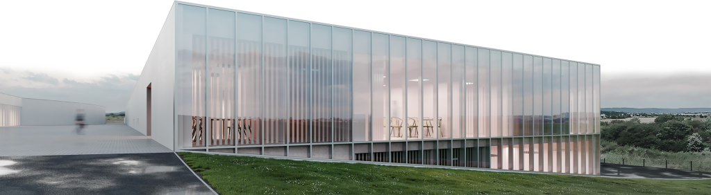 Le bâtiment d'Advanced Médiomatrix, datacenter à Metz